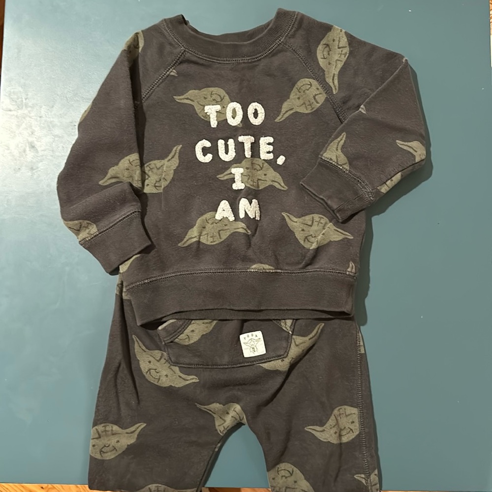 Star Wars set, size 18-24 months